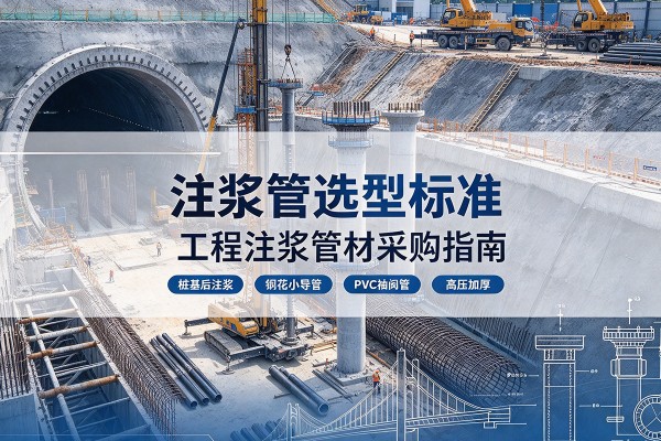 东坡注浆管选型标准
