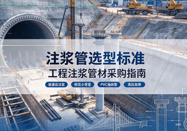 东坡注浆管选型标准